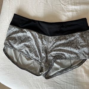 Lululemon Speed Up Shorts in grey